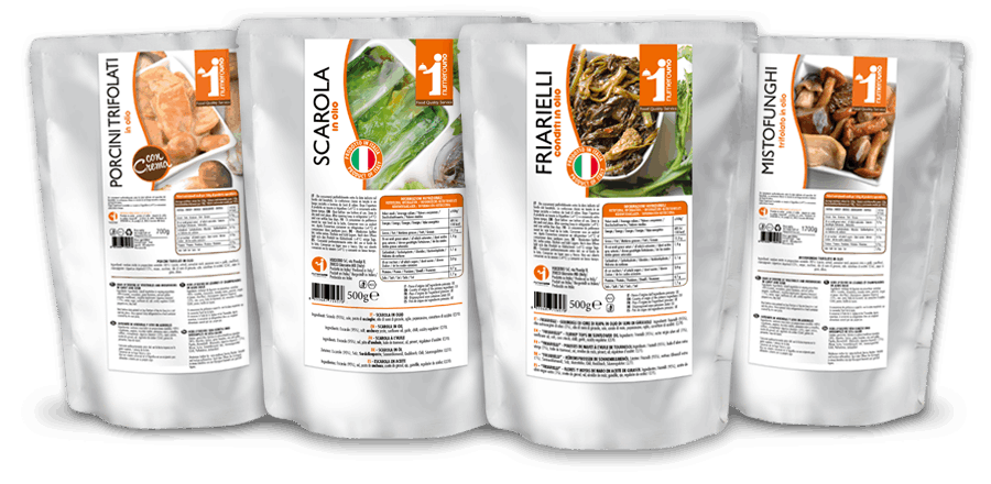 verdure e funghi buste numerouno